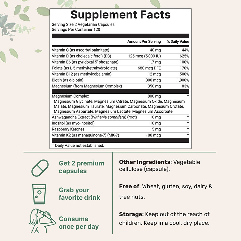 Magnesium Complex 20-in-1 For Women